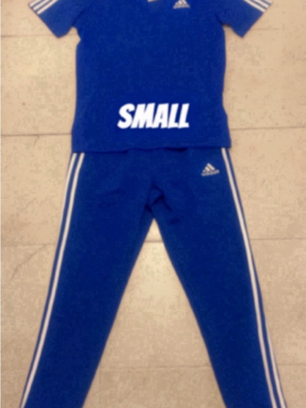 adidas Blue Tracksuit